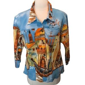 Kaktus Venice Italy Art Jacket